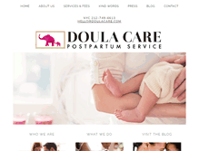 Tablet Screenshot of doulacare.com